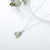 925 Sterling Silver Father Daughter Heart Pendant Necklace from Dad I Love You Forever Jewelry